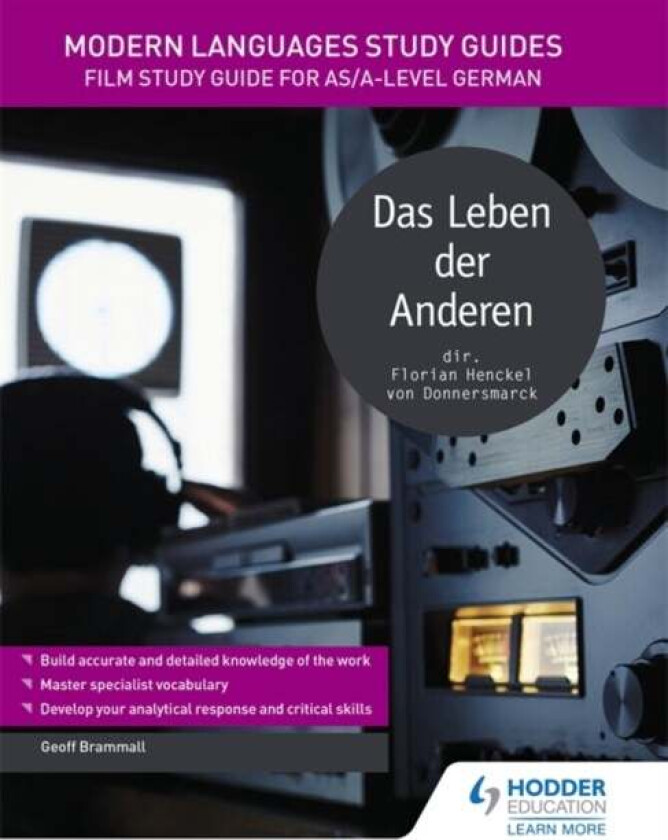 Modern Languages Study Guides: Das Leben der Anderen av Geoff Brammall