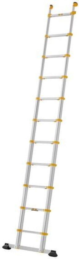 Teleskopstige TLP 3,4 meter m/stigefot