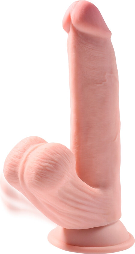 King Cock 3D Swinging Balls 20cm Dildo