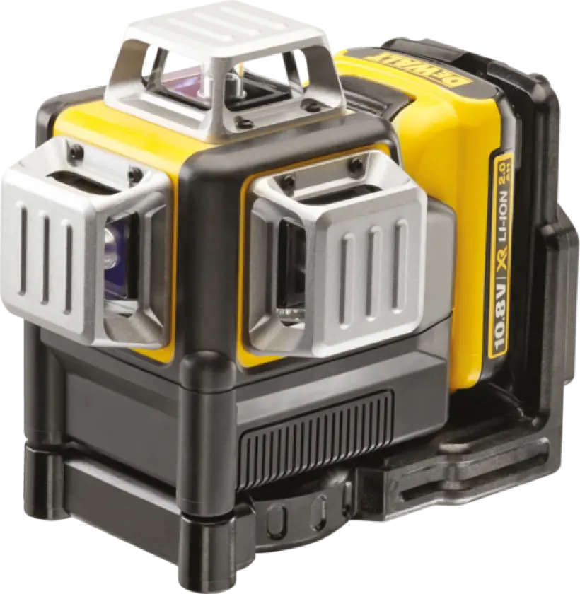 Bilde av Dewalt Dewalt Selvnivellerende Linjelaser, Dce089d1g,  3x 360°, Grønn Stråle, 30m, 12v Lithium Batteri.