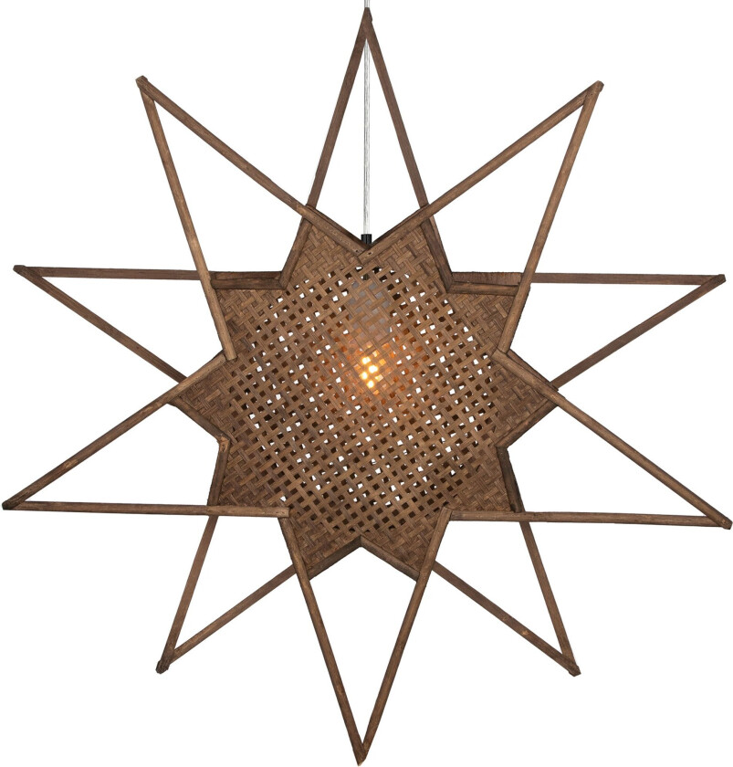 Bilde av Karin adventsstjerne Ø 70 cm Brun
