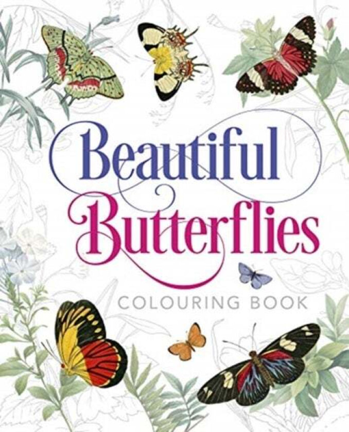 Beautiful Butterflies Colouring Book av Peter Gray
