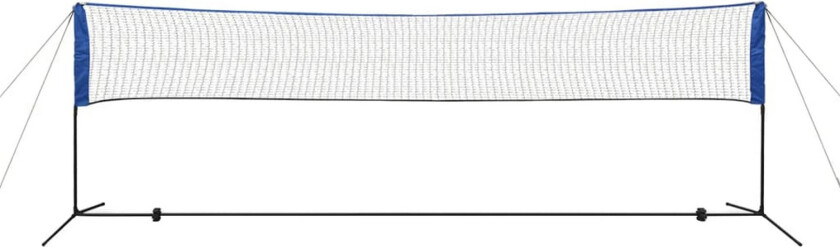 Bilde av Badmintonnett med fjærballer 500x155 cm