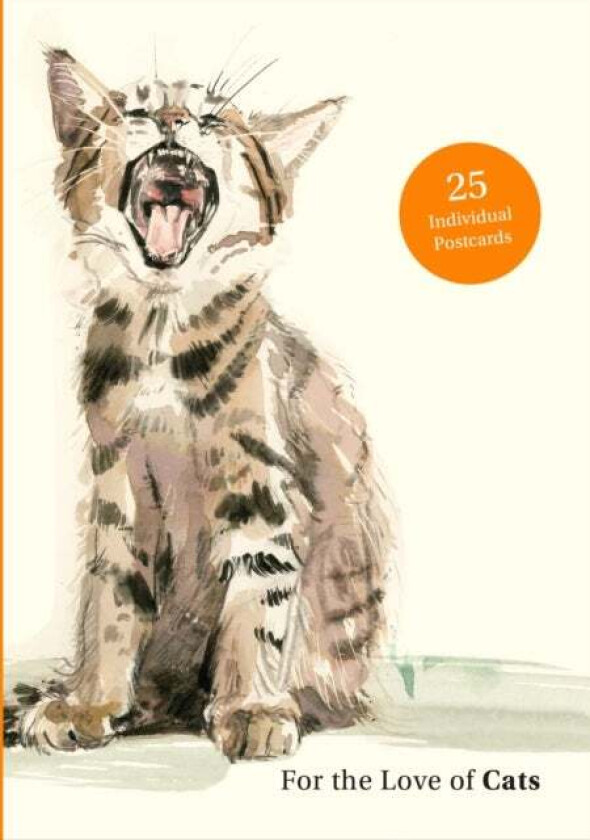 For the Love of Cats: 25 Postcards av Ana Sampson