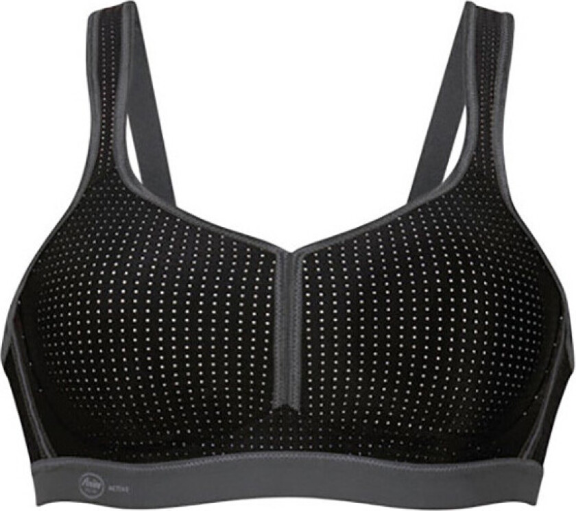 Active Performance Sports BH, Farge: Svart/svart, Størrelse: 75C, Kvinner