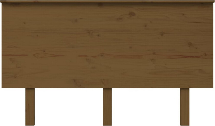 Sengegavl honningbrun 139x6x82,5 cm heltre furu