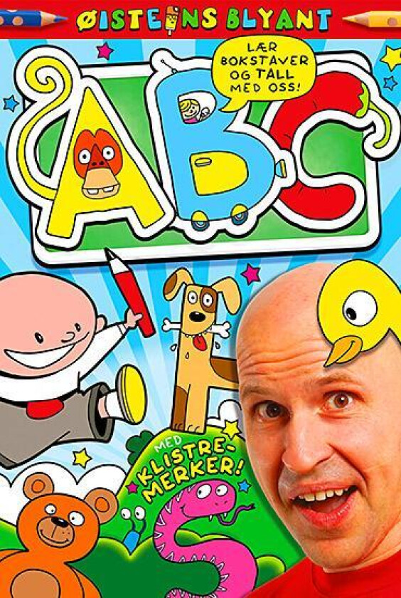 Øisteins blyant ABC. Lær bokstaver og tall med oss
