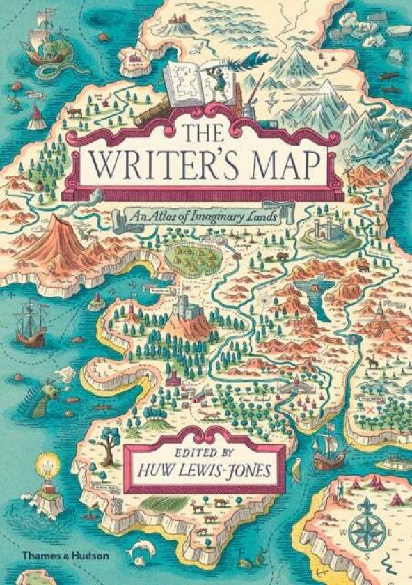 The Writer's Map av Huw Lewis-Jones