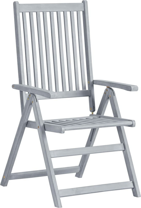 Hagelenestoler 4 stk grå heltre akasie