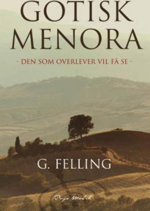 Gotisk menora av G. Felling