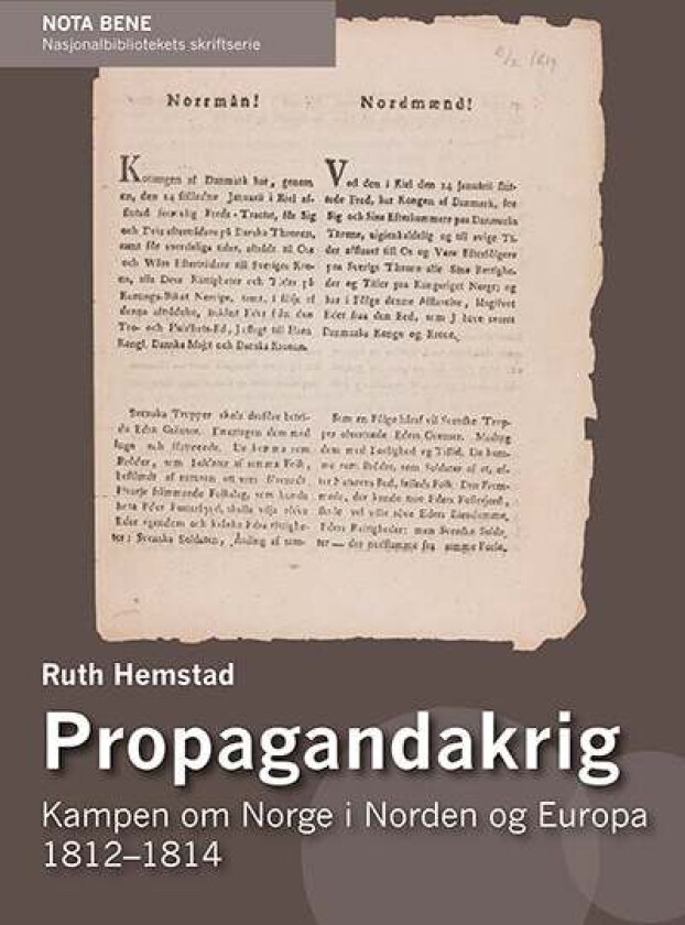Propagandakrig av Ruth Hemstad