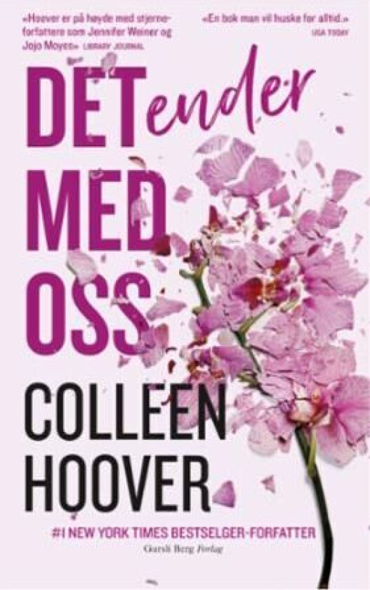Det ender med oss av Colleen Hoover