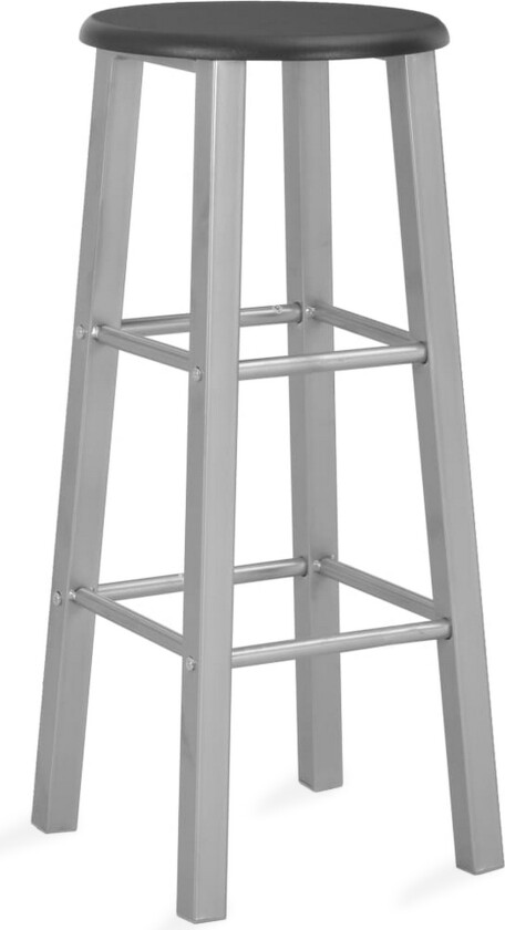 Barkrakker 2 stk sølv MDF