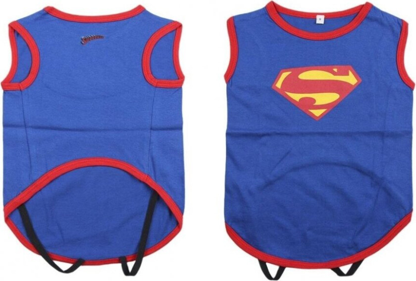 For FAN Pets Superman Hundegenser Blå (XXS)