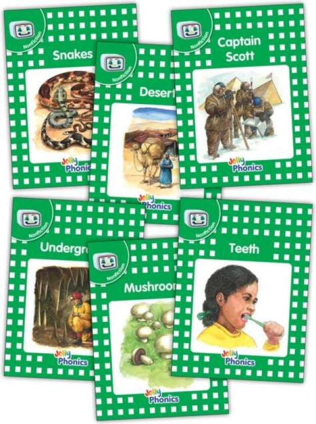 Jolly Phonics Readers, Nonfiction, Level 3 av Sara Wernham