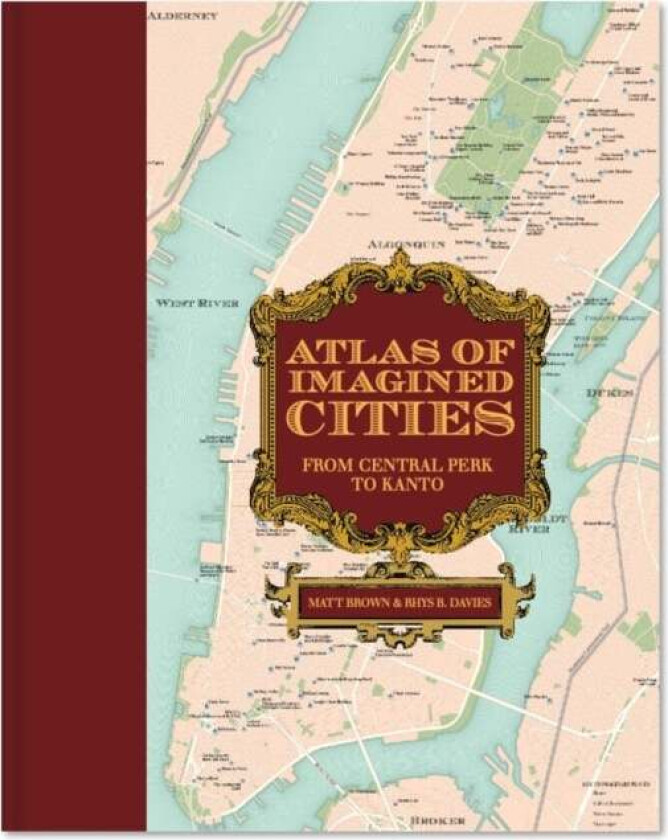 Atlas of Imagined Cities av Matt Brown, Rhys B. Davies