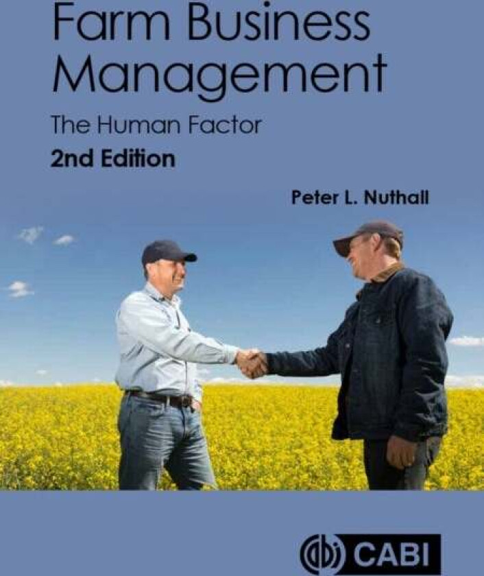 Farm Business Management av Peter L (Lincoln University New Zealand) Nuthall