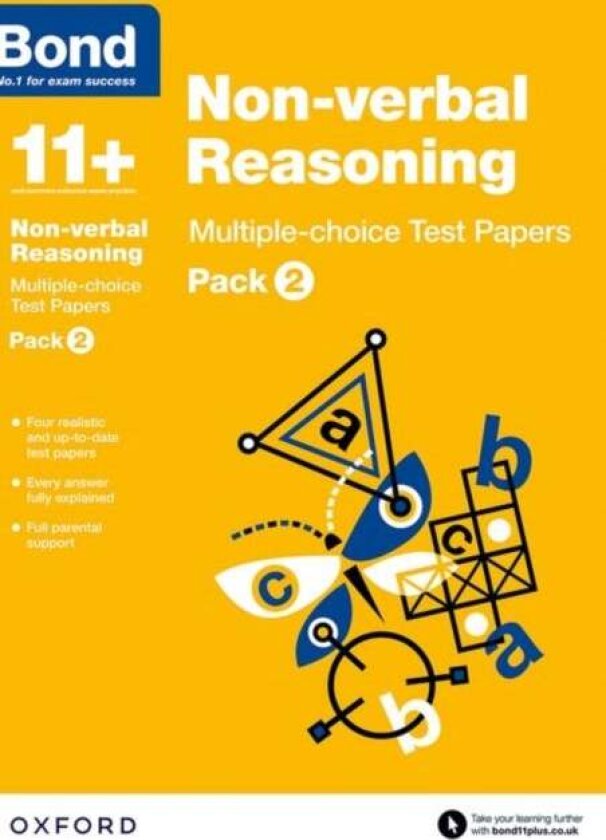 Bond 11+: Non-verbal Reasoning: Multiple-choice Test Papers: For 11+ GL assessment and Entrance Exam av Alison Primrose, Bond 11+