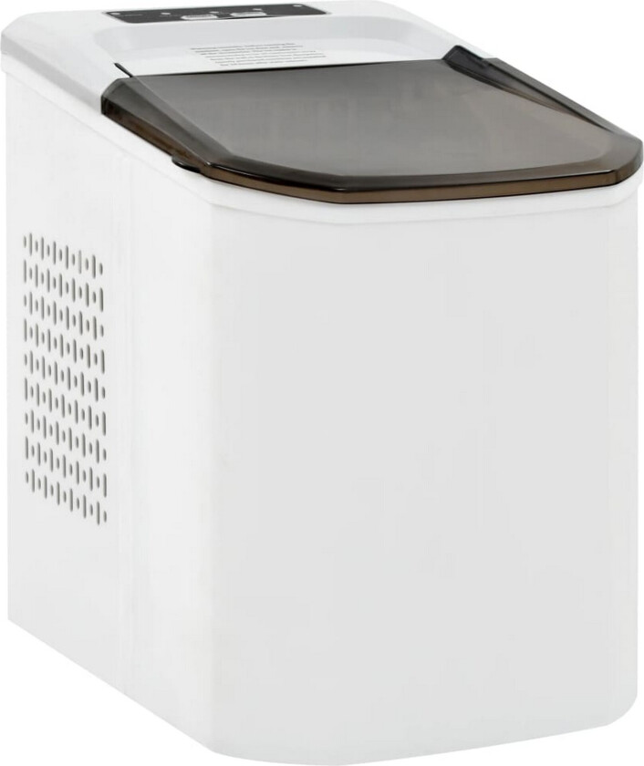 Isbitmaskin 1,4 L 15 kg / 24 t hvit