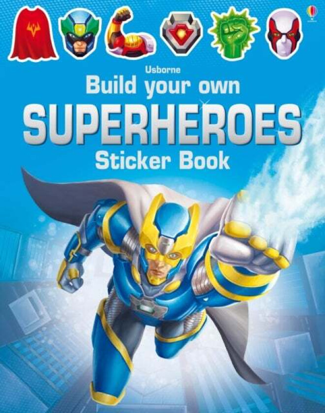 Build Your Own Superheroes Sticker Book av Simon Tudhope