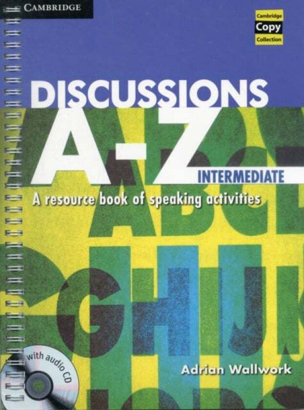 Discussions A-Z Intermediate Book and Audio CD av Adrian Wallwork