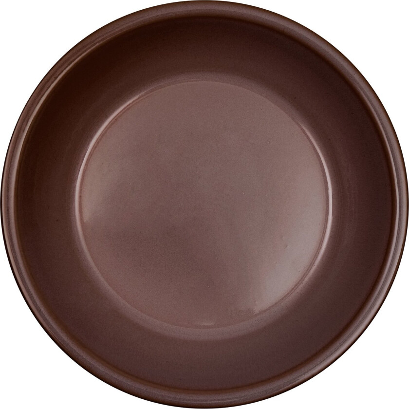 Yuka dyp tallerken Ø19 cm 2-pk Dark (brun)
