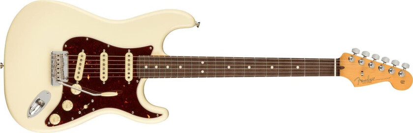 Am Pro Ii Stratocaster Olympic White, Rosewood Fingerboard