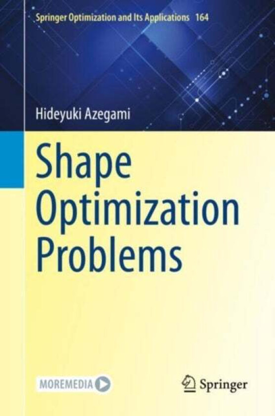 Shape Optimization Problems av Hideyuki Azegami