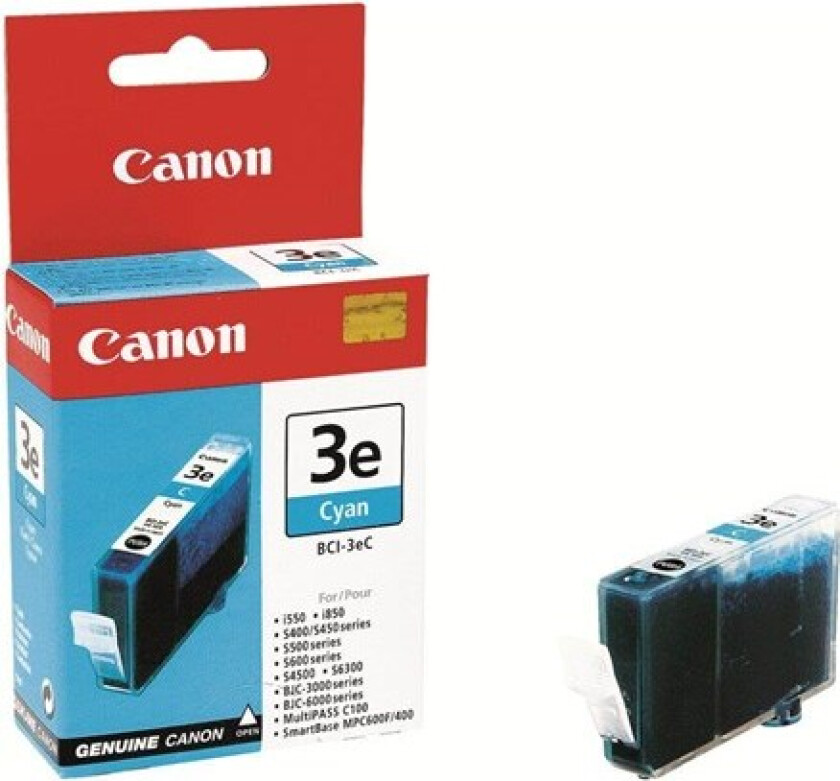 Blekk Cyan Bci-3ec Bjc 3000/6000/i550/s400