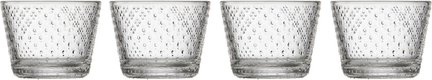 iittala Tundra drikkeglass 16 cl 4-pakning Klar