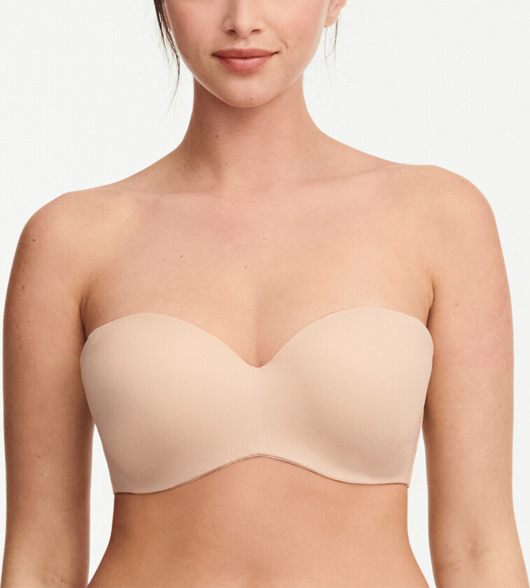 Easyfeel Norah Stroppeløs BH, Farge: Gulle, Størrelse: 75C, Kvinner