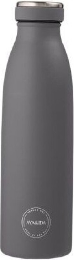 Drikkeflaske 500 ml Mørk Grå - 500 ml