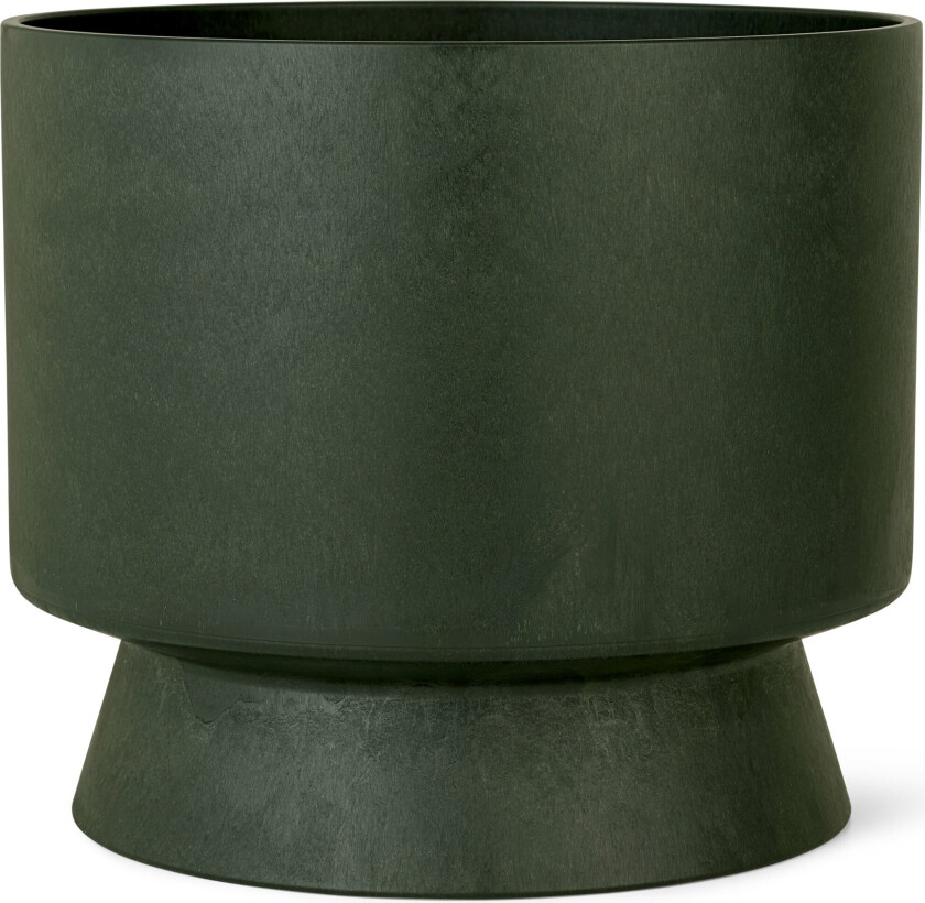 Bilde av Ro blomsterkrukke Ø 30 cm Mørkegrønn