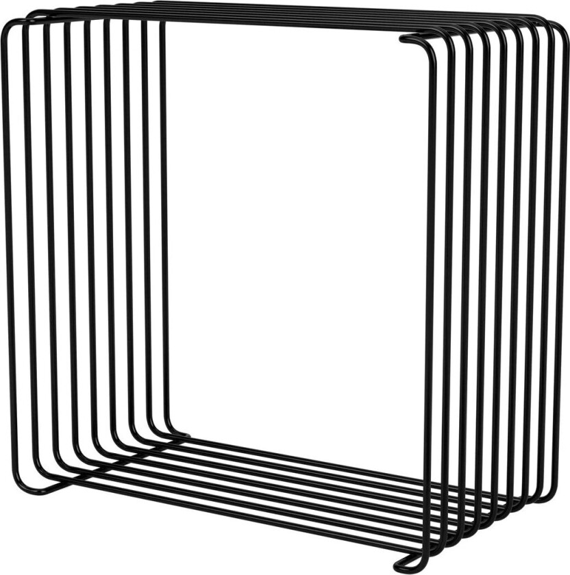 Panton Wire Single hylle 34,8x34,8x18,8 cm Black