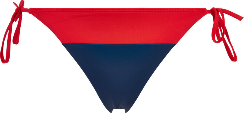 Tommy Hilfiger Cheeky Bikini Truse, Farge: Rød/blå, Størrelse: XS, Kvinner