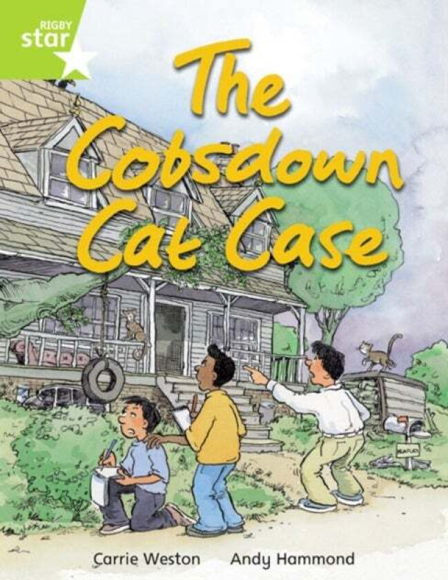 Rigby Star Indep Year 2 Lime Fiction The Cobsdown Cat Chase Single av Carrie Weston