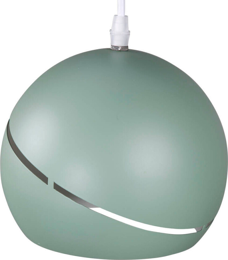 Wei belysning pendel Ø18cm stål grønn.