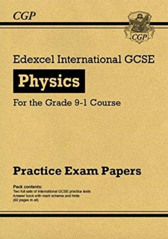 Edexcel International GCSE Physics Practice Papers av CGP Books