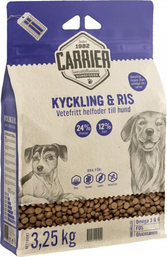 Carrier Kylling & Ris (3,25 kg)