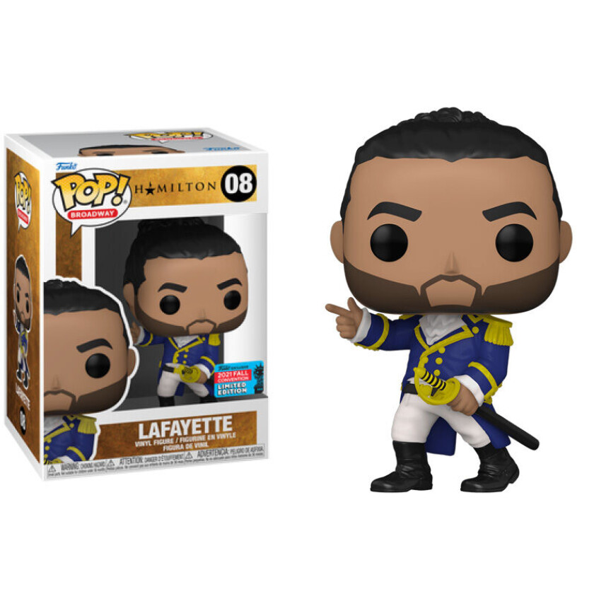 Funko Pop! Broadway: Hamilton - Lafayette Figur #08