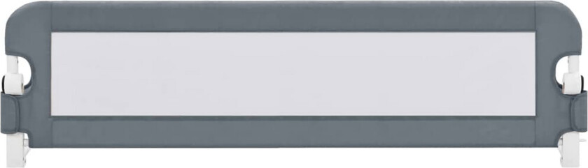 Sengehest småbarn grå 120x42 cm polyester