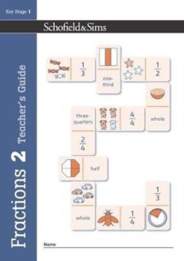 Fractions, Decimals and Percentages Book 2 Teacher's Guide (Year 2, Ages 6-7) av Schofield & Sims, Hilary Koll, Steve Mills