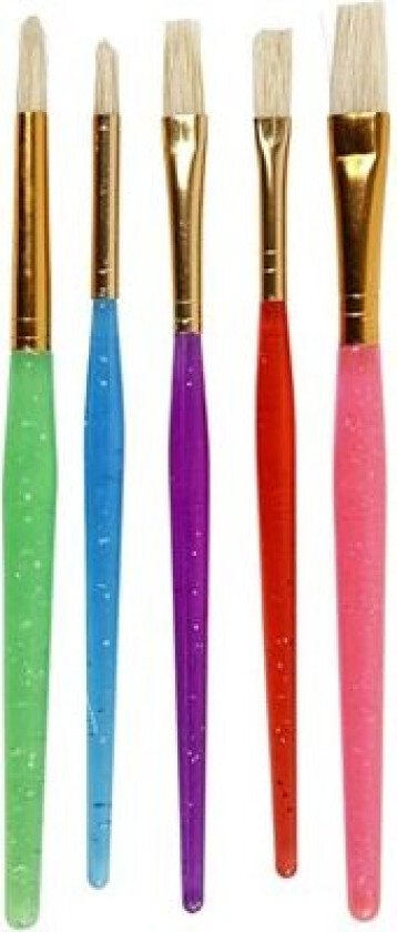 Barnepensler - 5 stk