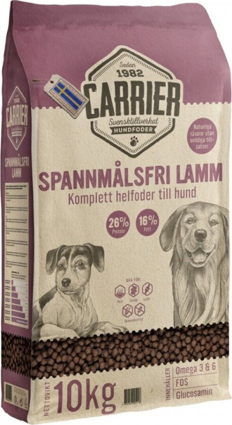 Carrier Kornfritt Lam (10 kg)
