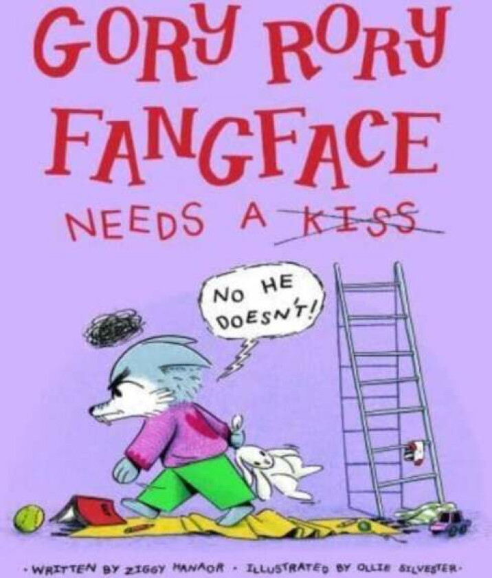 Gory Rory Fangface Needs a Kiss av Ziggy Hanaor