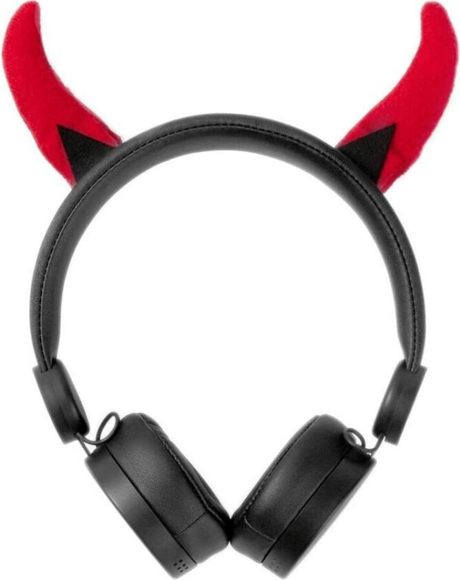 On-ear hodetelefoner med avtakbare horn