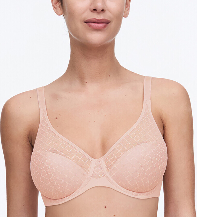 Easyfeel Norah Chic BH Med Spiler, Farge: Dusty Pink, Størrelse: 85F, Kvinner