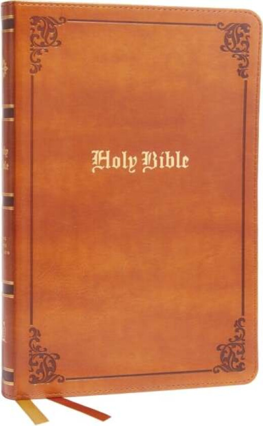 KJV, Thinline Bible, Large Print, Vintage Series, Leathersoft, Tan, Red Letter, Comfort Print av Thomas Nelson