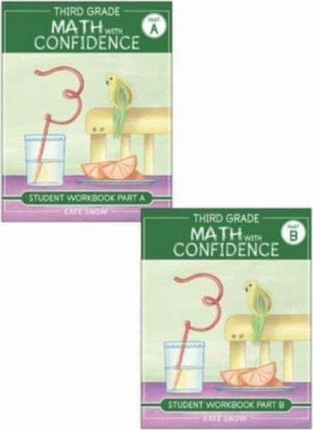 Third Grade Math with Confidence Student Workbook Bundle av Kate Snow