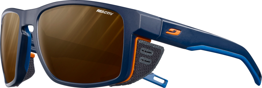 Shield Reactiv 2-4 Polarized blue/blue/orange OneSize, blue/blue/orange
